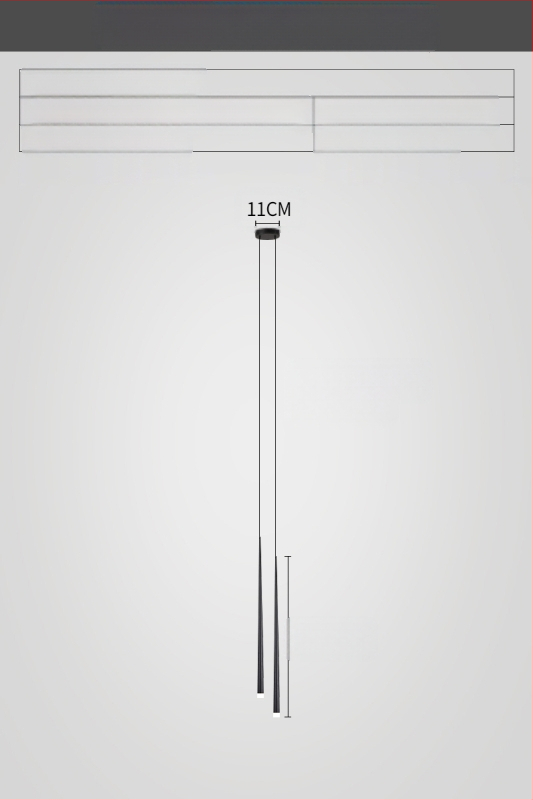 Öökülg lühtri moodne lihtne valgus luksuslik minimalistlik galvaniseerimisega eristuv loominguline disainer koonusekujuline magamistoa kahepealine lühtri