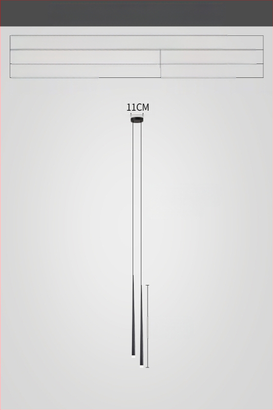 Öökülg lühtri moodne lihtne valgus luksuslik minimalistlik galvaniseerimisega eristuv loominguline disainer koonusekujuline magamistoa kahepealine lühtri