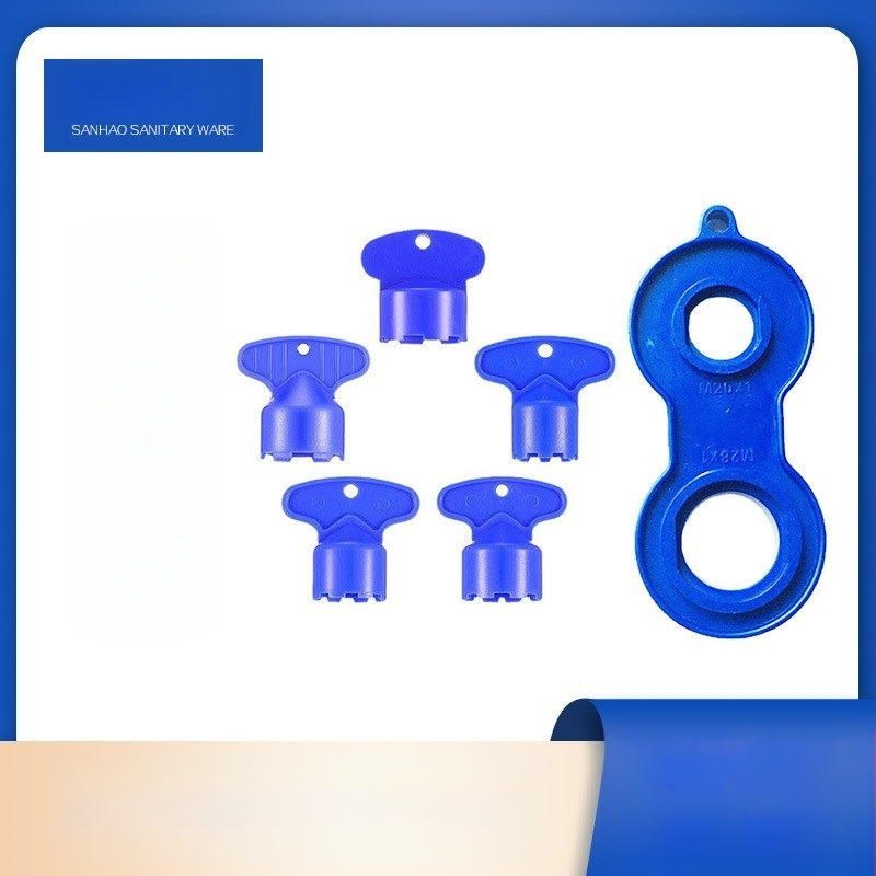 Amz csaptelep perlátor eltávolító eszköz fürdőszobai hardver kiegészítők perlátorkulcs készlet munkaerő-takarékos szétszerelés