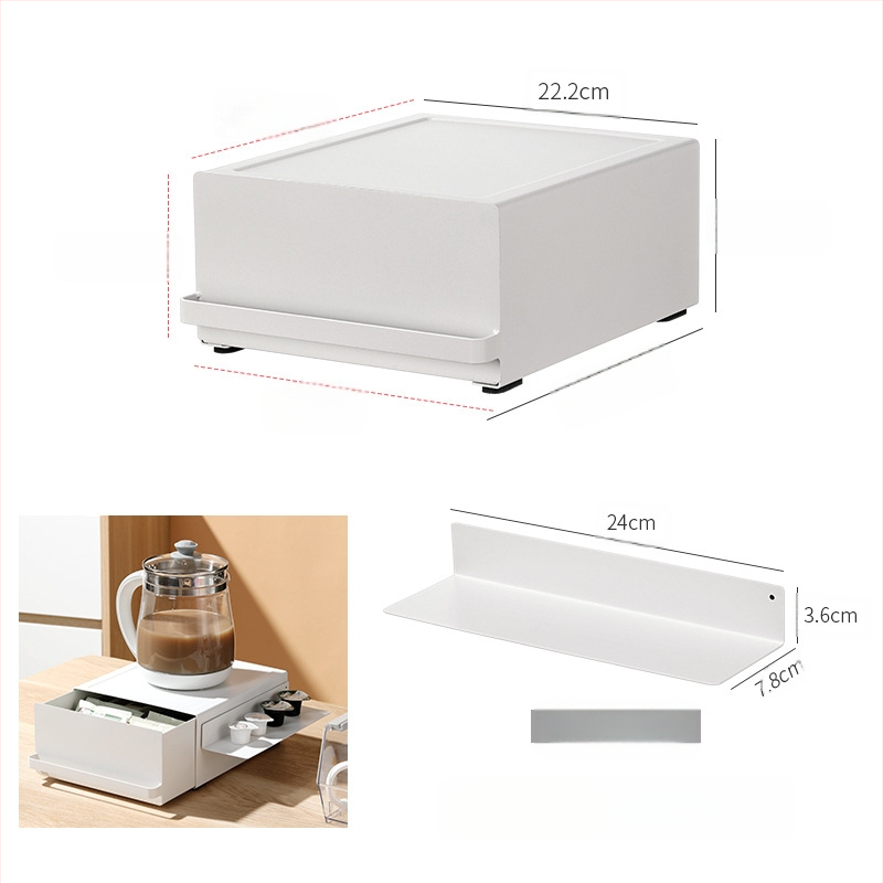 Japán stílusú kávéfőző, kis háztartási gépek, tárolóállvány fiókkal, csúcskategóriás bárpult, tárolóállvány, tálalószekrény, vízforraló asztal