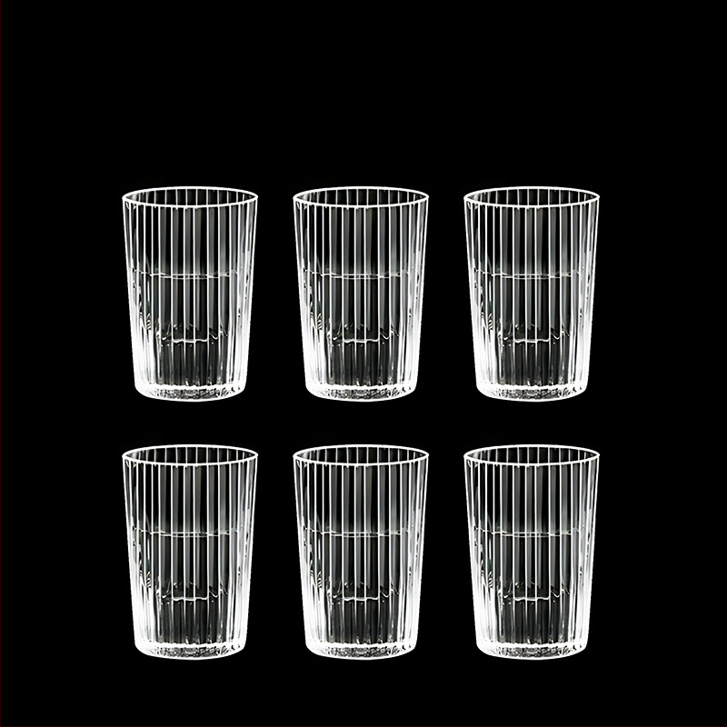 Alkoholinių gėrimų taurė, taurė, maža vyno taurė, spiritinis stiklas, aštuonkampis stiklas, kulkos formos taurė, vienos taurės didmeninė stiklinė taurė