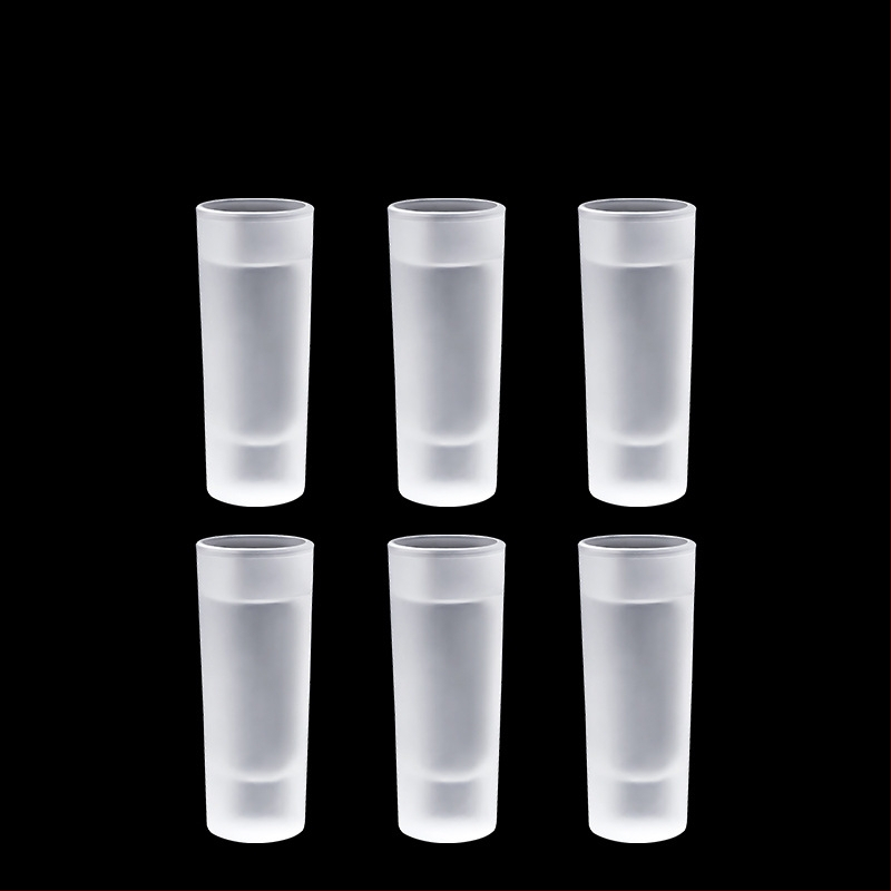 Alkoholinių gėrimų taurė, taurė, maža vyno taurė, spiritinis stiklas, aštuonkampis stiklas, kulkos formos taurė, vienos taurės didmeninė stiklinė taurė