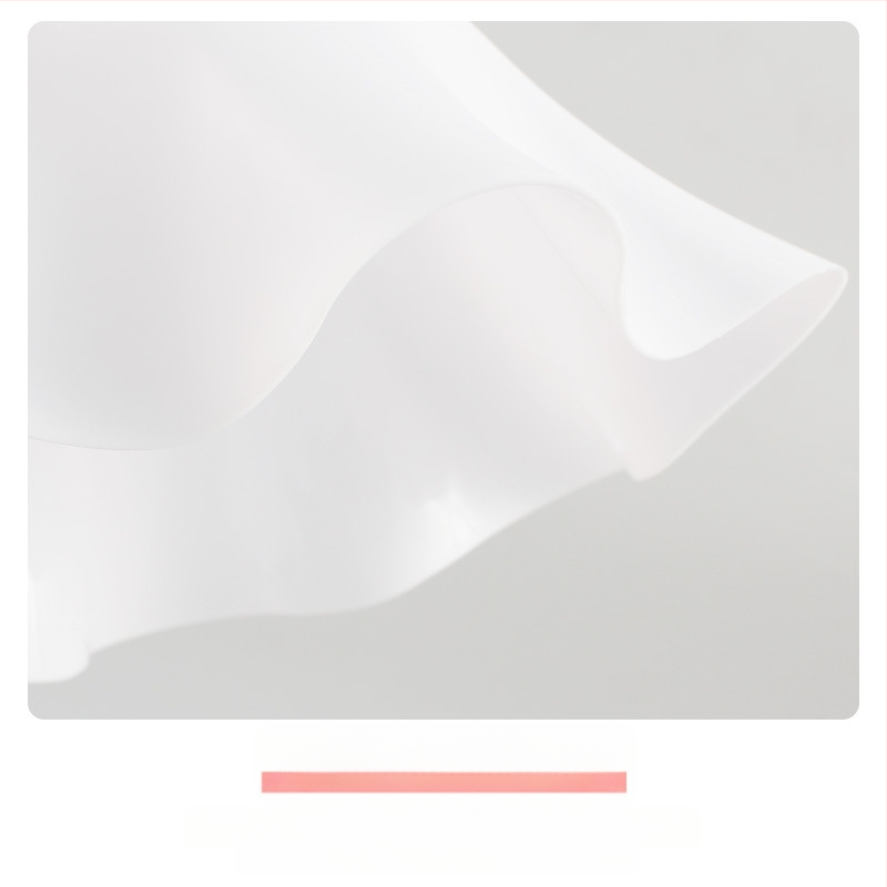 PVC lainelambivarjuga Jaapani lihtsa lillerestorani uus lühter kestaga kreemjas stiilis loominguline lambivarjude hulgimüük