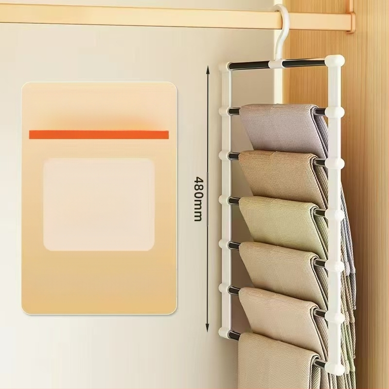 Piiriülene püksiriiul redeliga rippuvad püksid kokkupandavad püksiriiul roostevabast terasest püksid rippuvad püksiklambrid mitmekihilised õmblusteta hoiustamisrippuvad püksid tootjad