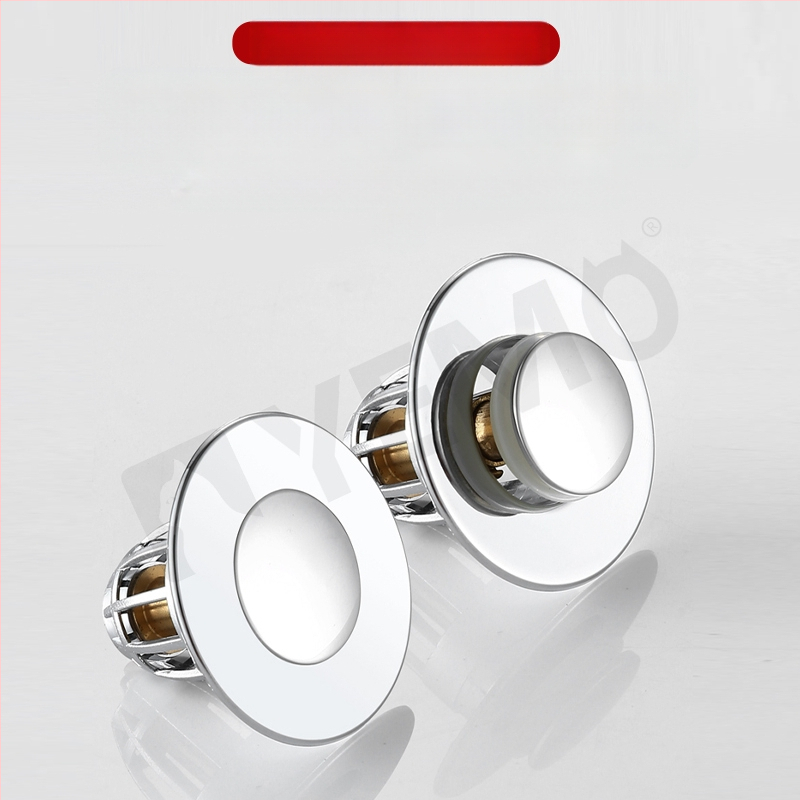 Mosdó szivárgásgátló dugó Mosdó lefolyó tartozékok Mosdó felhúzható maggal Nyomásra alkalmas mosdódugó Mosdó