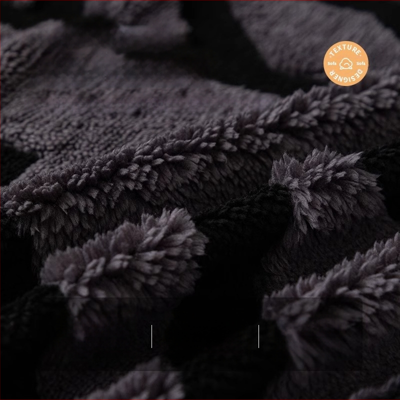 Плюшена кърпа за диван с права линия за есен и зима, цяла, с пълно покритие, 2024, нова, лека, луксозна, висок клас, дебела покривка
