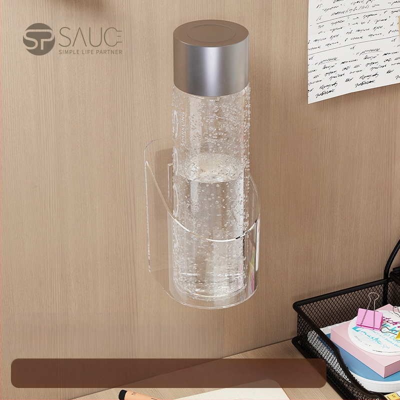 Multifunkcionális pohártároló doboz otthoni TV légkondicionáló távirányító fali polc lyukmentes akasztó konzol