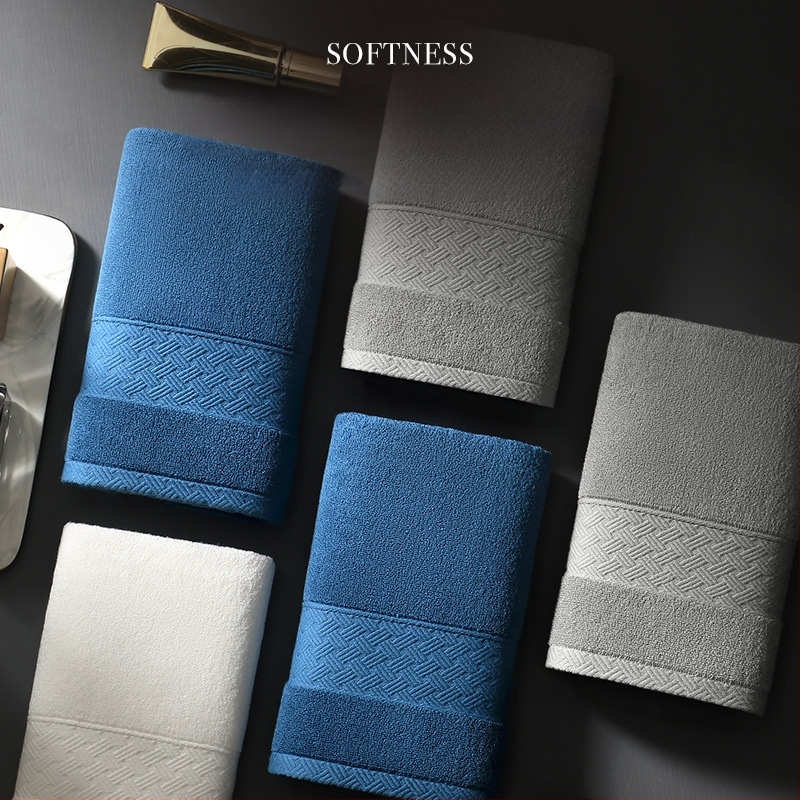 7A antibakterinis medvilninis rankšluostis, skirtas vyrams ir moterims, prausia veidą ir vonią, suaugusiems, sugeriantis dezodorantas be plaukų, viešbučio sutirštintas veido rankšluostis