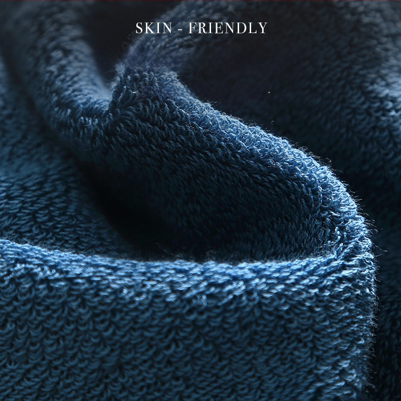 7A antibakterinis medvilninis rankšluostis, skirtas vyrams ir moterims, prausia veidą ir vonią, suaugusiems, sugeriantis dezodorantas be plaukų, viešbučio sutirštintas veido rankšluostis