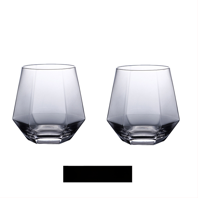 Pahar de bere whisky transparent colorat în formă specială, pahar de uz casnic în formă specială, pahar de băut cu aspect deosebit