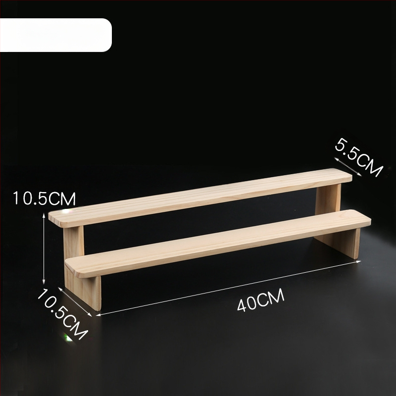 NM397 Raft de afișare din lemn masiv, suport de depozitare, suport de birou, la modă, de mână, cutie specială pentru jaluzele, raft pentru scară cu plante verzi cărnoase