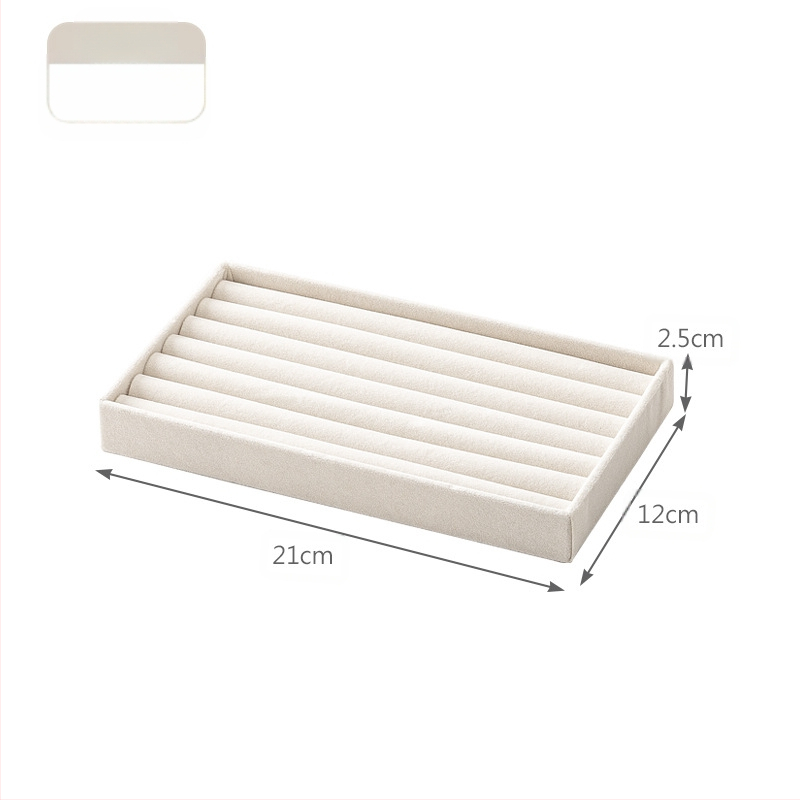 Határokon átnyúló fiókos flanel tálca ékszerdoboz kis méretű ékszer fülbevalók fülbevalók gyűrű fülbevalók nyaklánc tárolódoboz