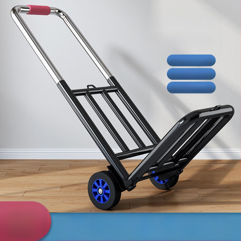 Kokkupandav käsikäru koduseks kasutamiseks, ostlemiseks, kaubaveoks, kaasaskantavaks pagasikäruks