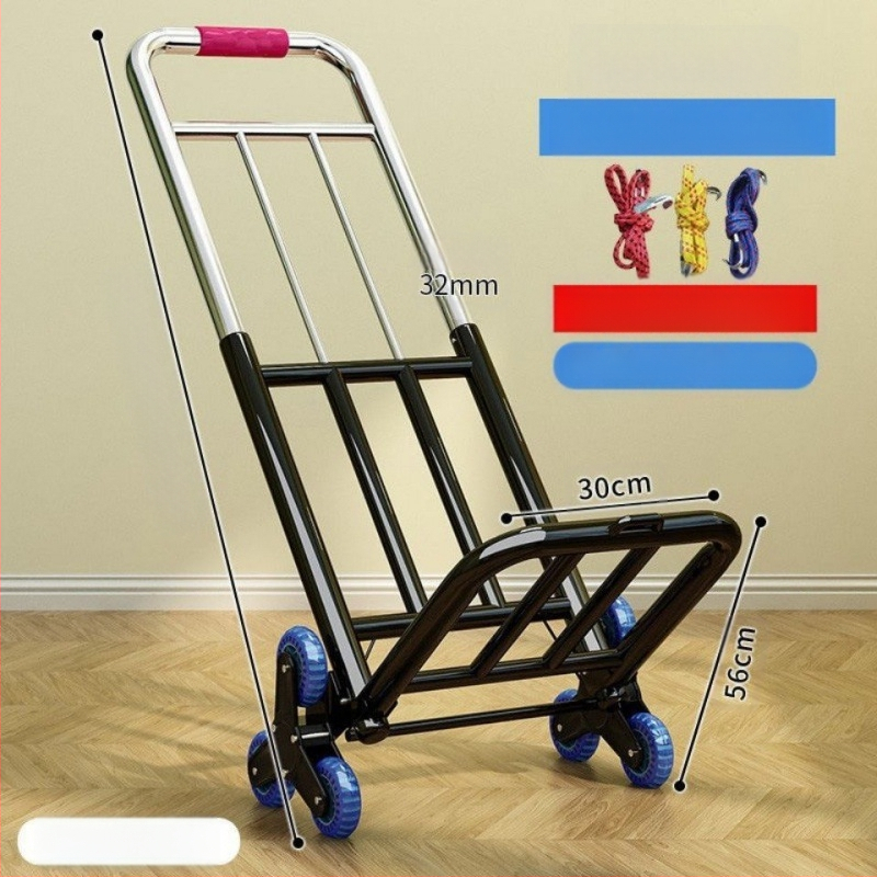 Kokkupandav käsikäru koduseks kasutamiseks, ostlemiseks, kaubaveoks, kaasaskantavaks pagasikäruks