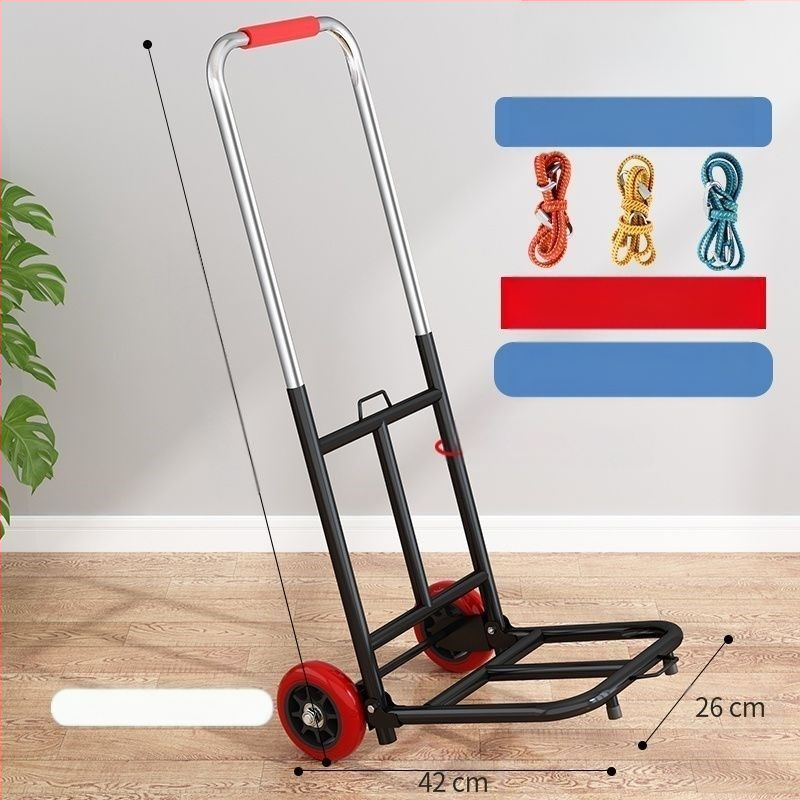 Kokkupandav käsikäru koduseks kasutamiseks, ostlemiseks, kaubaveoks, kaasaskantavaks pagasikäruks