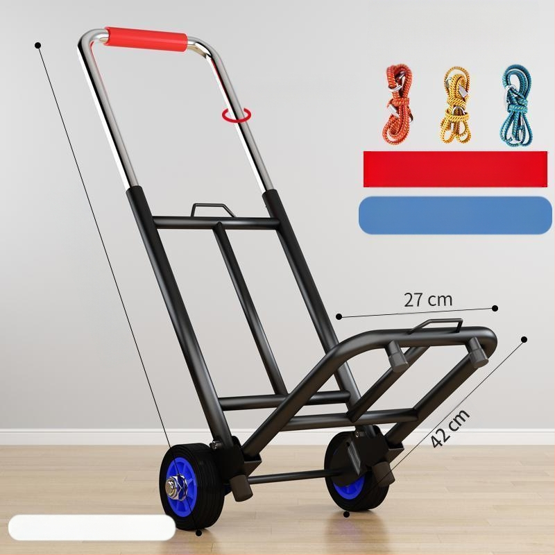 Kokkupandav käsikäru koduseks kasutamiseks, ostlemiseks, kaubaveoks, kaasaskantavaks pagasikäruks