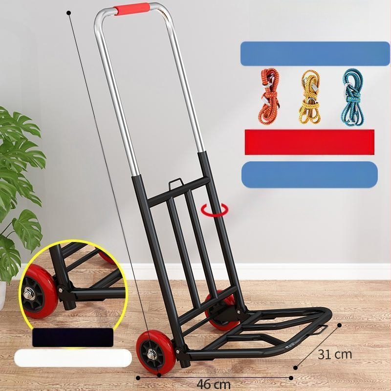 Kokkupandav käsikäru koduseks kasutamiseks, ostlemiseks, kaubaveoks, kaasaskantavaks pagasikäruks