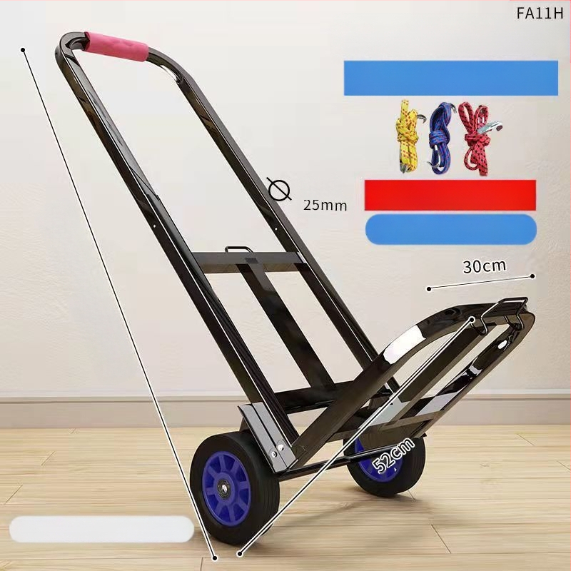 Kokkupandav käsikäru koduseks kasutamiseks, ostlemiseks, kaubaveoks, kaasaskantavaks pagasikäruks