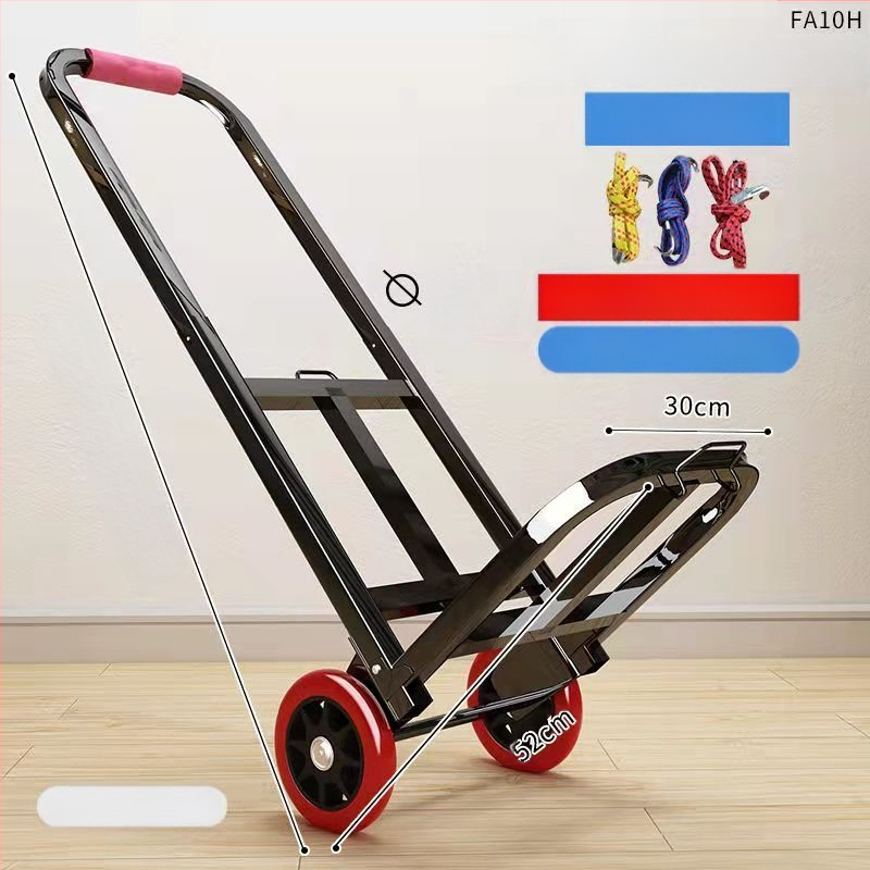 Kokkupandav käsikäru koduseks kasutamiseks, ostlemiseks, kaubaveoks, kaasaskantavaks pagasikäruks