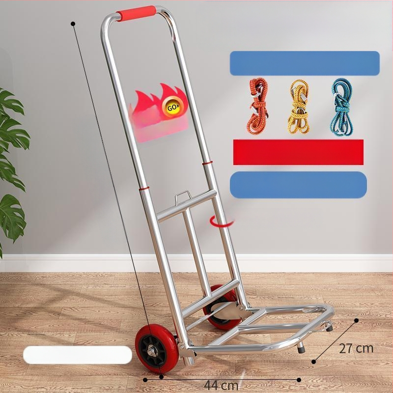 Kokkupandav käsikäru koduseks kasutamiseks, ostlemiseks, kaubaveoks, kaasaskantavaks pagasikäruks