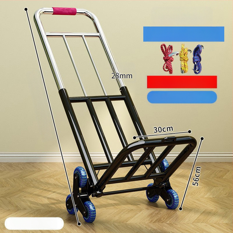 Kokkupandav käsikäru koduseks kasutamiseks, ostlemiseks, kaubaveoks, kaasaskantavaks pagasikäruks