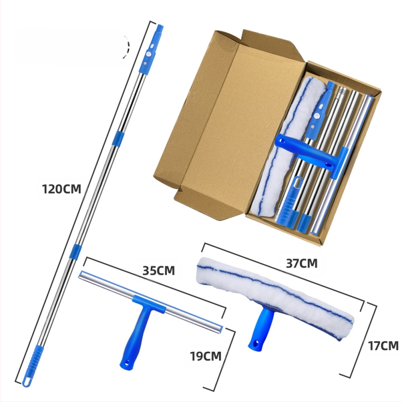 Klaasipuhastusvahendi teleskoopvardaga klaasipuhasti puhastusvahend klaasipuhasti majapidamispuhastusvahend aken