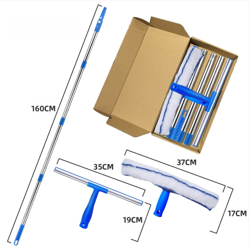 Klaasipuhastusvahendi teleskoopvardaga klaasipuhasti puhastusvahend klaasipuhasti majapidamispuhastusvahend aken