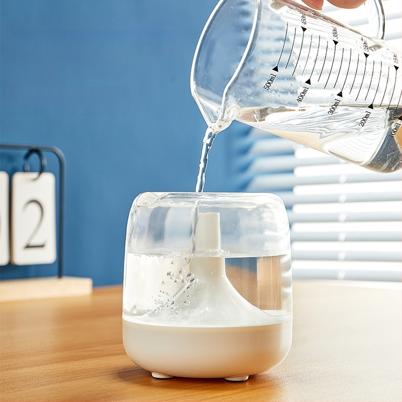 Légnedvesítő határokon átnyúló mini párásító háztartási hálószoba kis aromaterápiás gép asztali némító mennyezeti lámpa kollégiumi