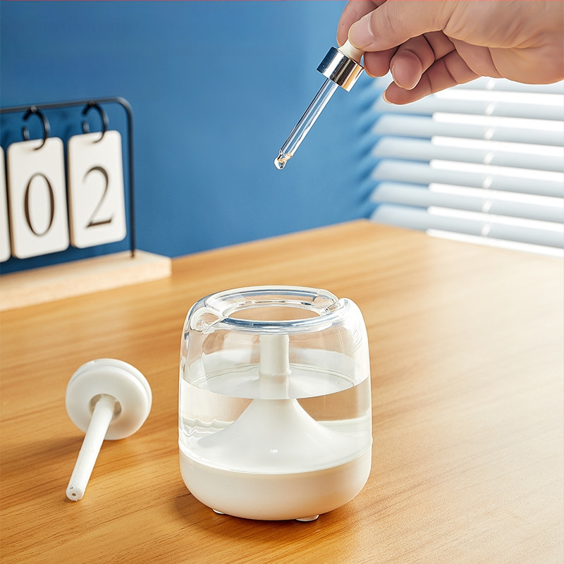 Légnedvesítő határokon átnyúló mini párásító háztartási hálószoba kis aromaterápiás gép asztali némító mennyezeti lámpa kollégiumi