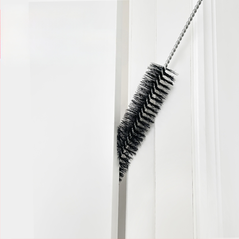 Radiatora spraugu birste Veļas mazgājamās mašīnas tīrīšanas birste Žāvētāja cauruļu birste Veļas mazgājamās mašīnas tīrīšana Iekšējā cilindra iekšējās sienas birste Šķērsmalas birste