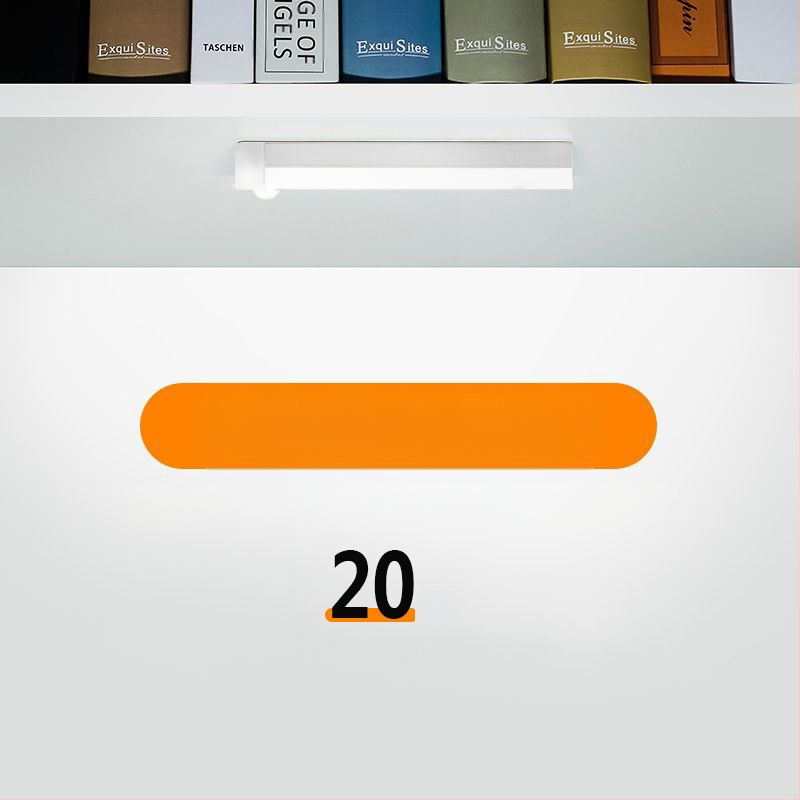 Išmanus belaidis įkrovimas žmogaus kūno indukcinis naktinis apšvietimas namų instaliacijai nemokamas naktinis praėjimas drabužių spintos spintelė LED juostelės šviesa