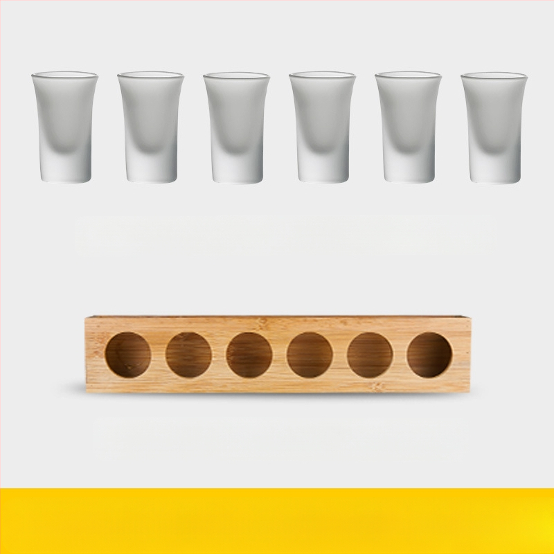 Bullet Cup Liquor Cup Swallow Cup Kangete alkohoolsete jookide Cup B52 Kokteiliklaaside hoidik Shot Cup komplekt Baari veiniklaas