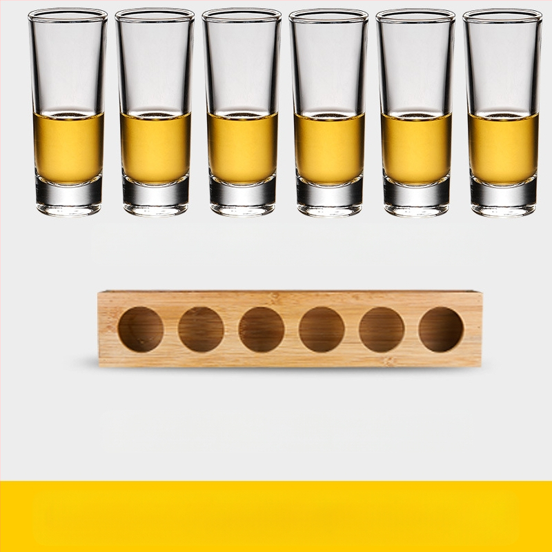 Bullet Cup Liquor Cup Swallow Cup Kangete alkohoolsete jookide Cup B52 Kokteiliklaaside hoidik Shot Cup komplekt Baari veiniklaas