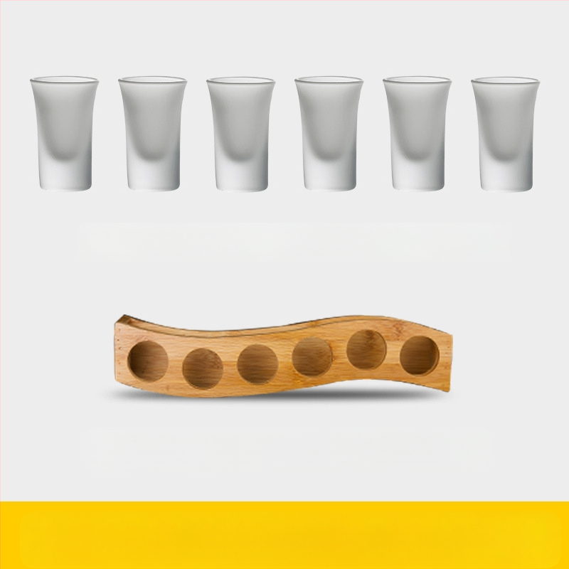 Bullet Cup Liquor Cup Swallow Cup Kangete alkohoolsete jookide Cup B52 Kokteiliklaaside hoidik Shot Cup komplekt Baari veiniklaas