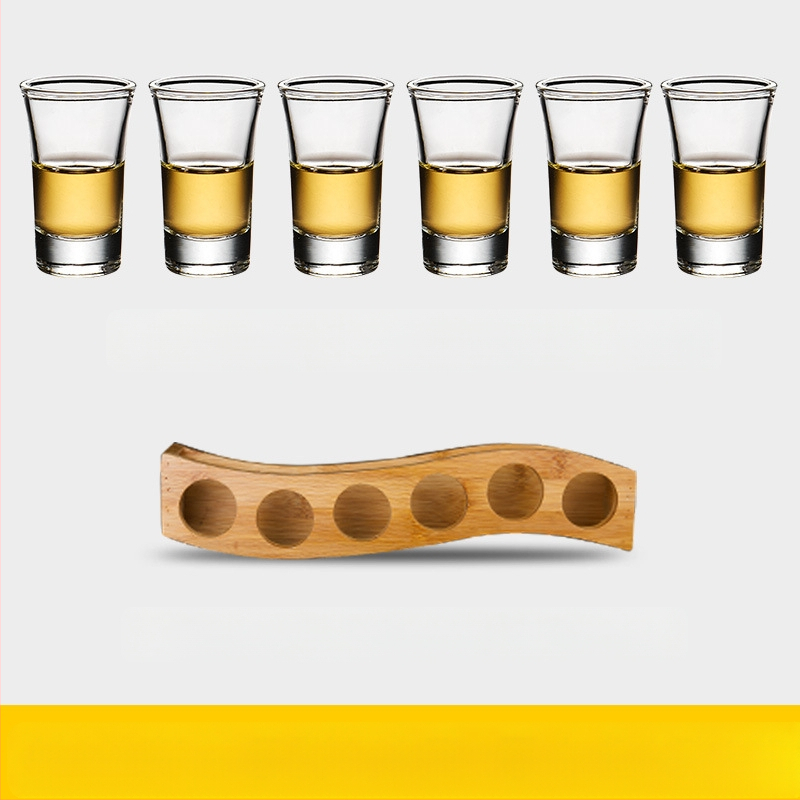 Bullet Cup Liquor Cup Swallow Cup Kangete alkohoolsete jookide Cup B52 Kokteiliklaaside hoidik Shot Cup komplekt Baari veiniklaas