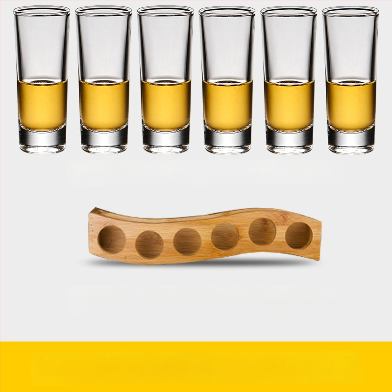 Bullet Cup Liquor Cup Swallow Cup Kangete alkohoolsete jookide Cup B52 Kokteiliklaaside hoidik Shot Cup komplekt Baari veiniklaas