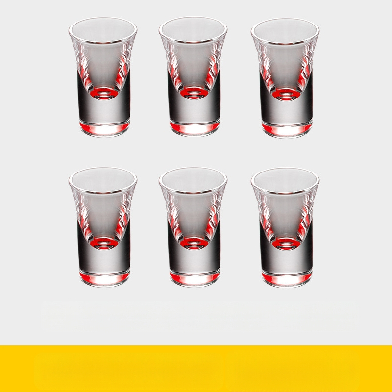 Bullet Cup Liquor Cup Swallow Cup Kangete alkohoolsete jookide Cup B52 Kokteiliklaaside hoidik Shot Cup komplekt Baari veiniklaas