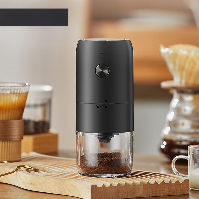 Kavos pupelių malūnėlis Kempingo nešiojamas kavos aparatas Kavos pupelių malūnėlis USB įkrovimas Elektrinis kavos pupelių malūnėlis