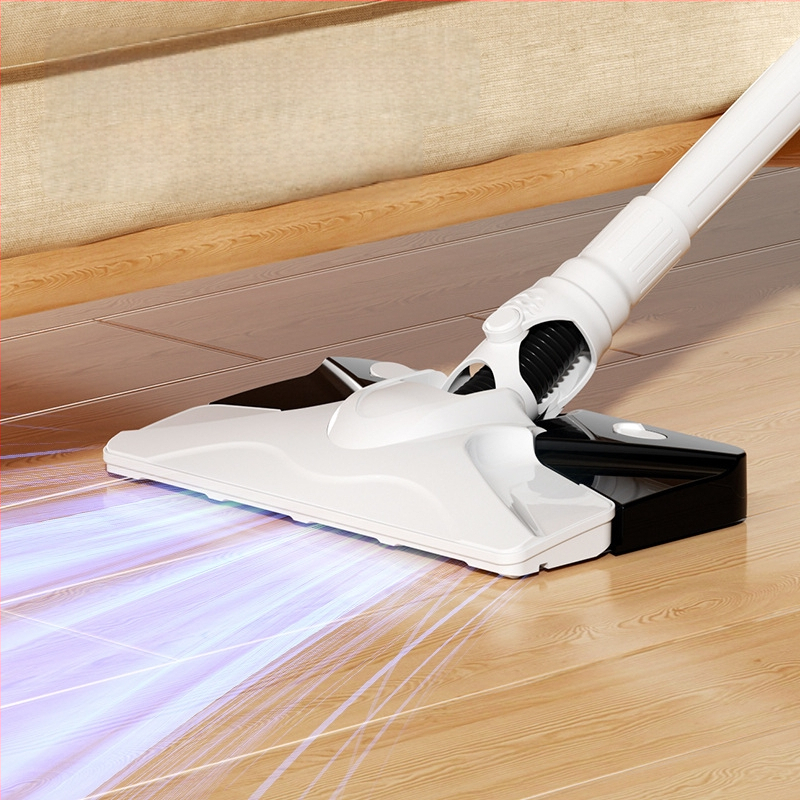 Piiriülene juhtmevaba laadimisega multifunktsionaalne tolmuimeja majapidamises, väike, suur imemisvõimsus, võimas lestade eemaldamise käeshoitav imemis- ja lohistamismasin