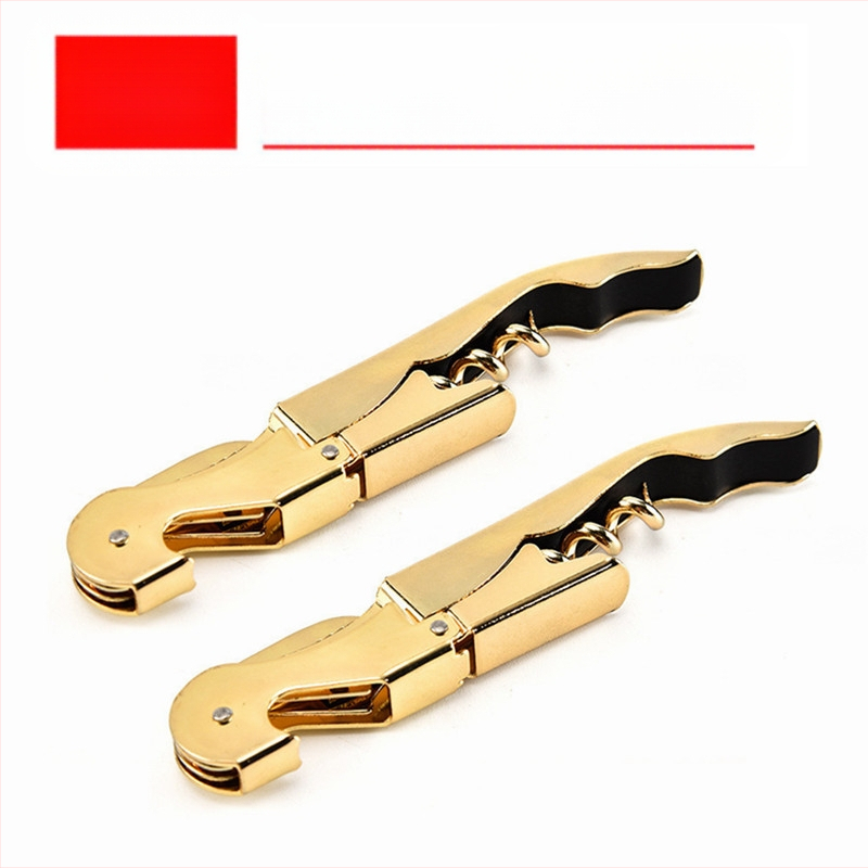 Gamyklinis didmeninis Haima tuhao auksinis daugiafunkcis krevečių peilis iš nerūdijančio plieno vyno butelių atidarytuvas butelių atidarytuvas