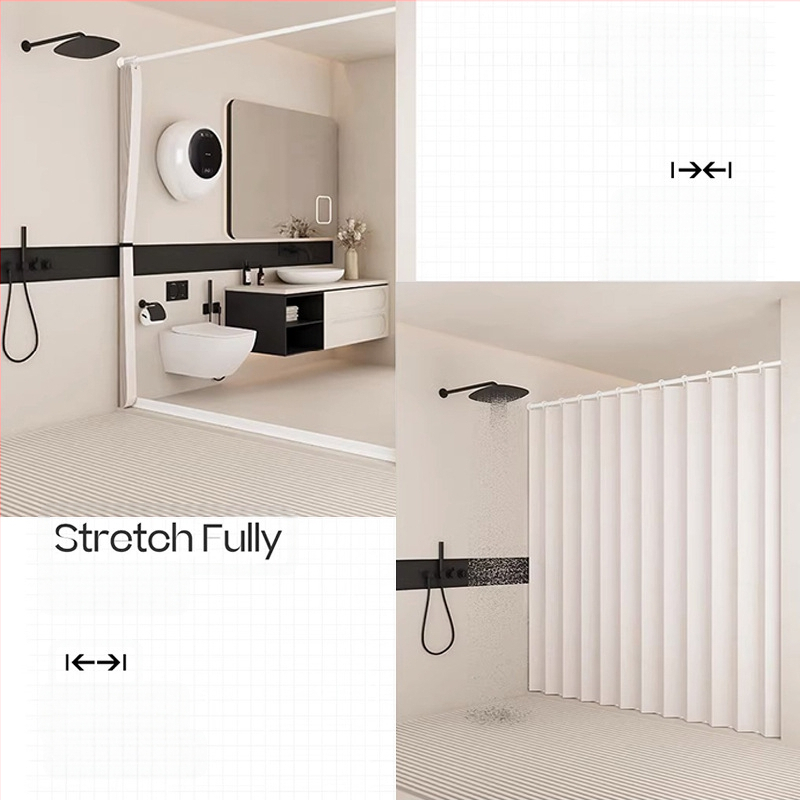 Kokkupandav magnetiline dušikardin sobib vannitoa uksekardina tualeti nähtamatu vaheseina kardin veekindel hallitanud tehase otsemüük