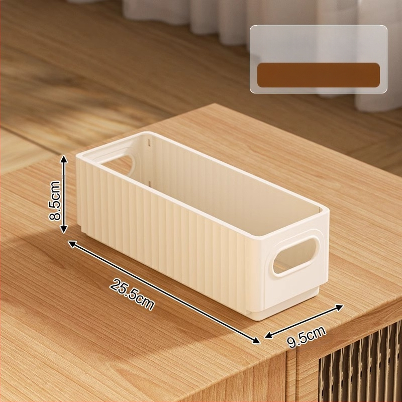 Összecsukható tárolódoboz asztali vegyes snack játékok háztartási fiókos doboz konyhai kosár műanyag kosár vastagított tárolódoboz