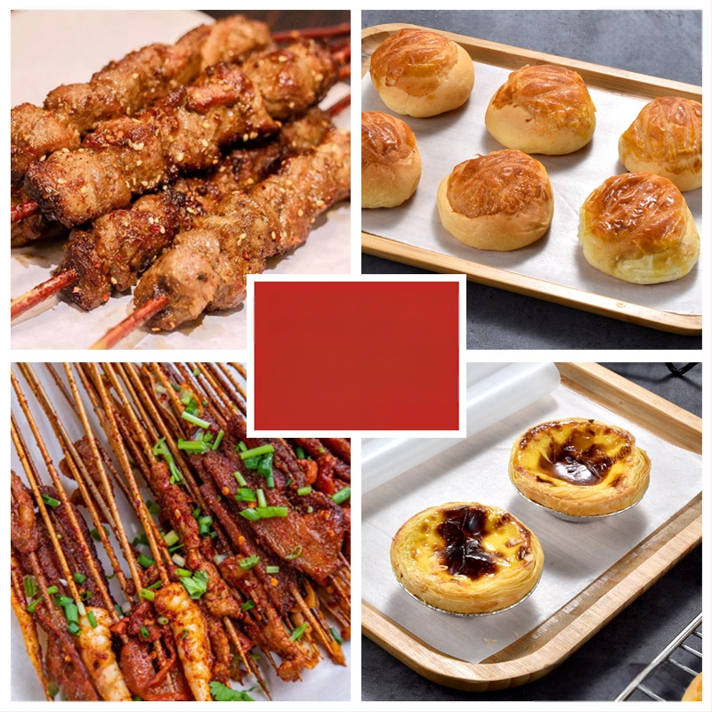 Spetsiaalne küpsetuspaber Silikoonõlipaber Köögiõli imav paber Kõrgtemperatuuriline ahju spetsiaalne õlipaber Kookiõlipaber Küpsetuspaber