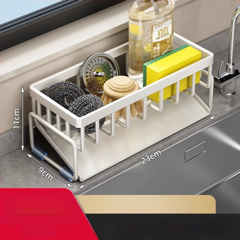 Köögi hoiuriiul, kraanikausi kuivatusrest, süsinikterasest kraan nõudepesuks ja puhastamiseks, terasest traadist kuuliga hoiuriiuli artefakt