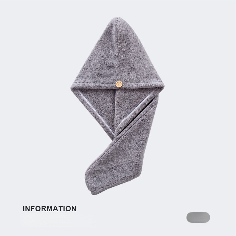 „Tuqiang“ tarpvalstybinio prekybos centro koralų vilnos dušo kepuraitė suaugusiems, mikropluošto sugerianti galvos apdangalas, sustorintas plaukų džiovinimo kepuraitė, didmeninė prekyba