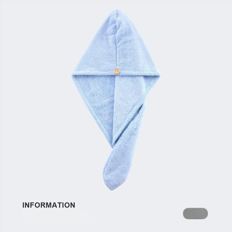 „Tuqiang“ tarpvalstybinio prekybos centro koralų vilnos dušo kepuraitė suaugusiems, mikropluošto sugerianti galvos apdangalas, sustorintas plaukų džiovinimo kepuraitė, didmeninė prekyba