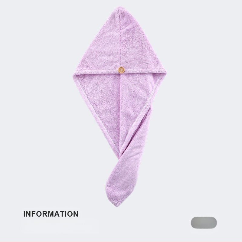 „Tuqiang“ tarpvalstybinio prekybos centro koralų vilnos dušo kepuraitė suaugusiems, mikropluošto sugerianti galvos apdangalas, sustorintas plaukų džiovinimo kepuraitė, didmeninė prekyba