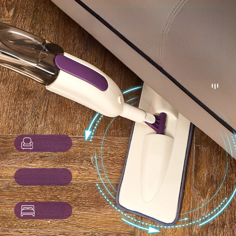 Nelenkiama purškiama šluostė, besisukanti plokščia šluostė, nelenkiama šluostė su svirtimi, dezinfekavimo purškiklis, šiek tiek drėgnas purškimas, horizontali purškiama šluostė