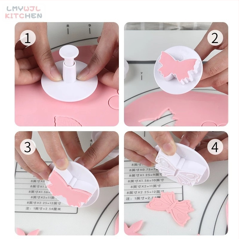 Forma gőzölt zsemlék, gőzölt zsemlék, dombornyomott rajzfilm gőzölt zsemlék készítéséhez, kiegészítő ételek formázásához, virágmintás modellezéshez, tészta hegyéhez, cukorforgatáshoz