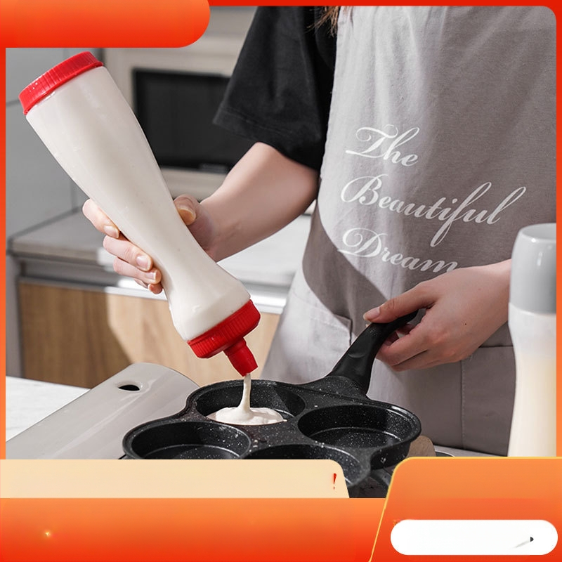 Tešlos dozatorius, rankomis alkūninis tešlos maišymo butelis, grietinėlės maišymo indas, kepimo įrankis „pasidaryk pats“